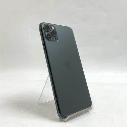 【全額返金保証】【最速発送】Apple iPhone iPhone 11 Pro Max 256GB グリーン docomo 白ロム 動作確認済 86%