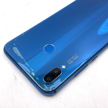 【全額返金保証】【最速発送】Huawei P 20 lite 32GB クラインブルー Softbank ANE-LX2J 白ロム 動作確認済