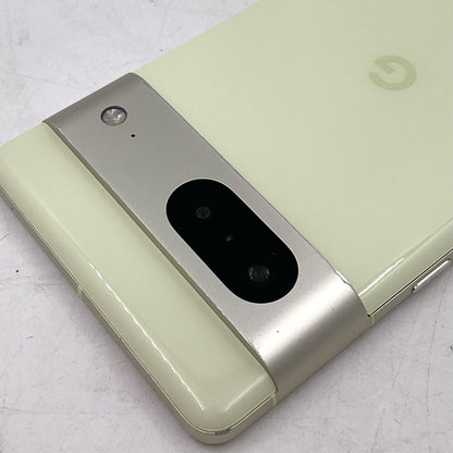 【全額返金保証】【最速発送】Google Pixel 7 128GB Lemongrass SIMフリー GA03943-JP 白ロム 動作確認済