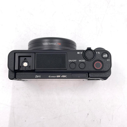 【全額返金保証】【最速発送】Sony コンパクトデジタルカメラ VLOGCAM ZV-1G シューティンググリップキット（ブラック） 動作確認済