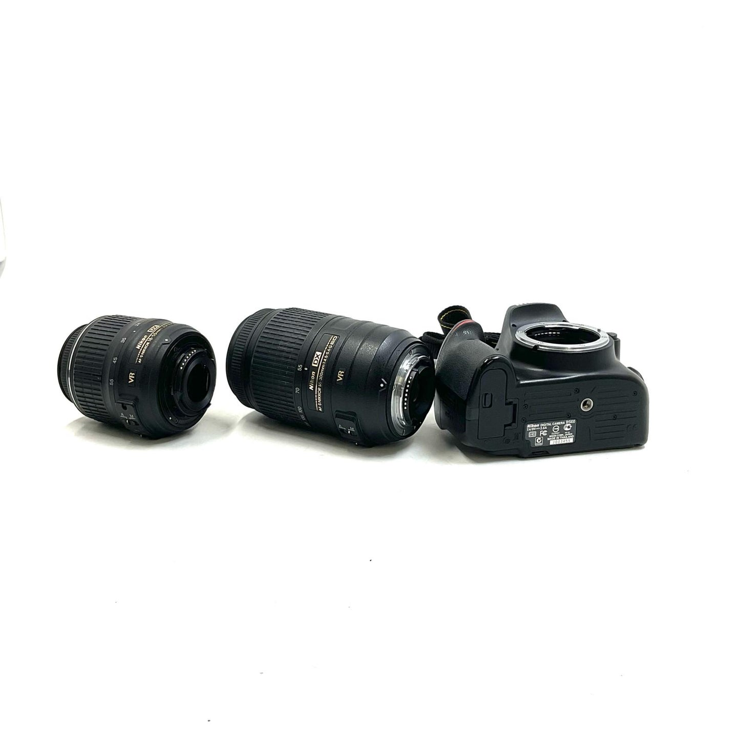 【全額返金保証】【最速発送】Nikon デジタル一眼 D5100 ダブルズームキット ブラック 動作確認済