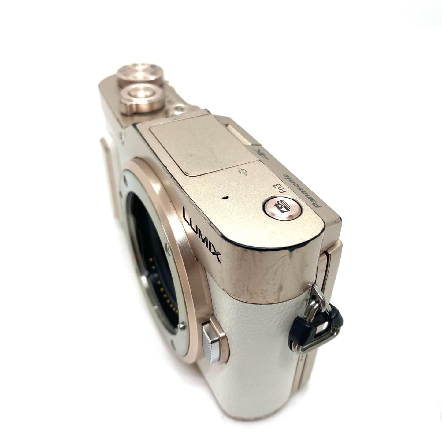 【全額返金保証】【最速発送】Panasonic デジタル一眼 Panasonic LUMIX DC-GF10 ボディ 動作確認済