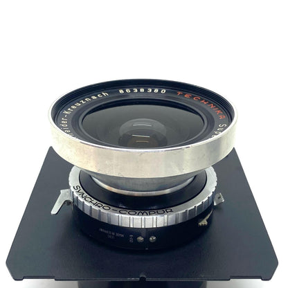 【全額返金保証】【最速発送】 Schneider TECHNIKA 90mm F8 動作確認済