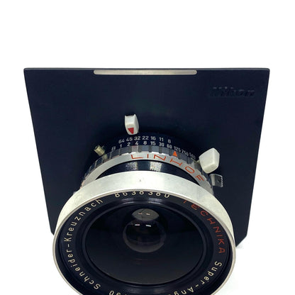 【全額返金保証】【最速発送】 Schneider TECHNIKA 90mm F8 動作確認済