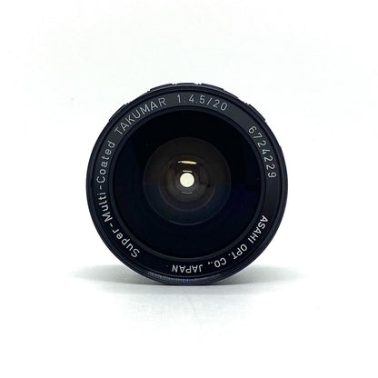 【全額返金保証】【最速発送】PENTAX Super-Multi-Coated TAKUMAR 20mm F4.5 動作確認済