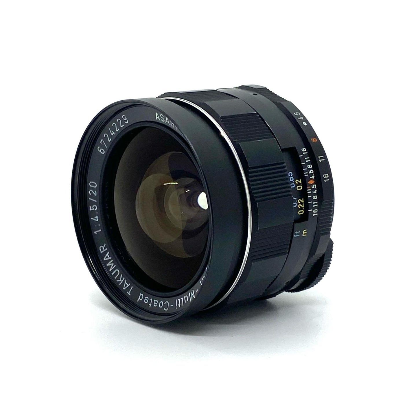 【全額返金保証】【最速発送】PENTAX Super-Multi-Coated TAKUMAR 20mm F4.5 動作確認済