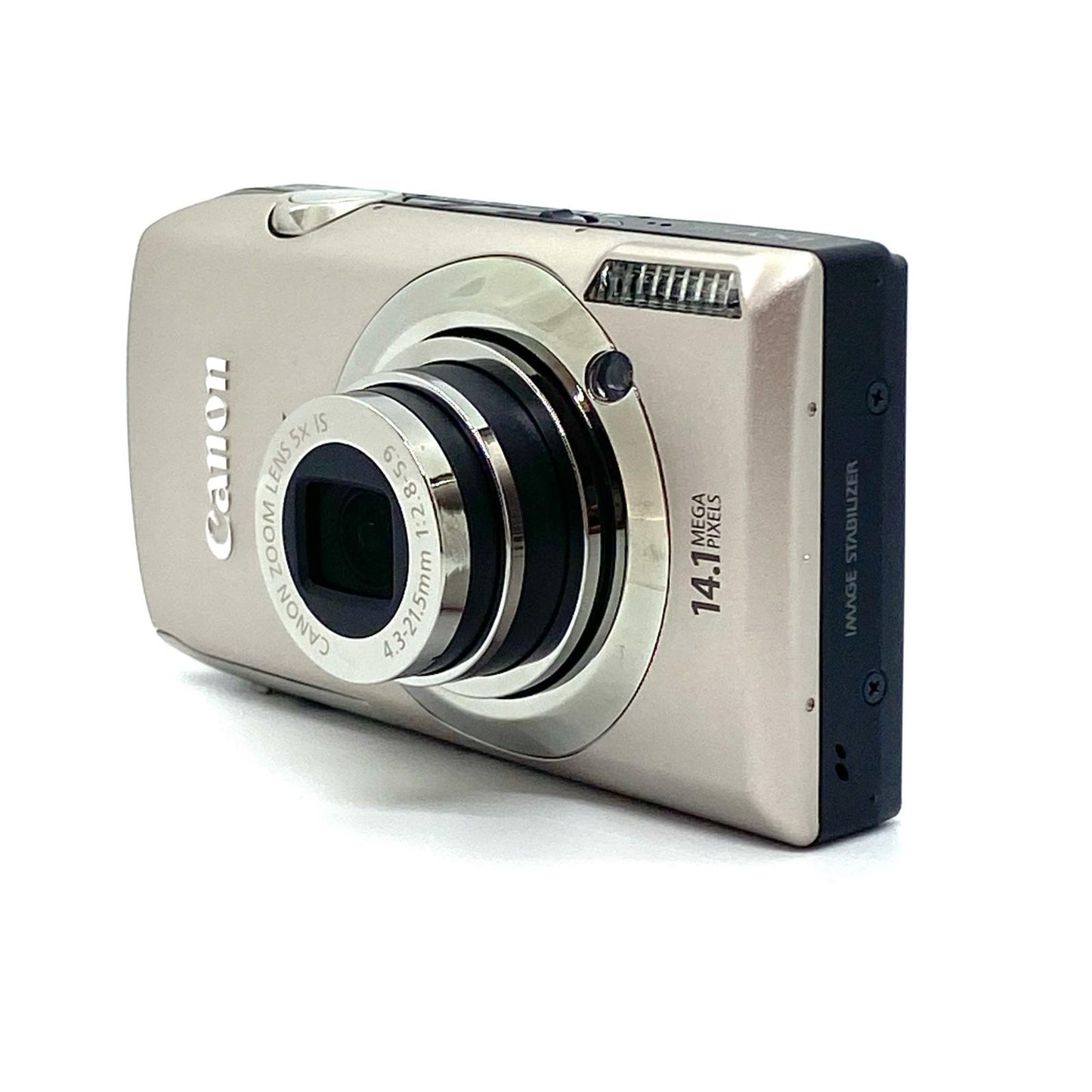 【全額返金保証】【最速発送】Canon コンパクトデジタルカメラ Canon IXY 10S シルバー 美品 動作確認済
