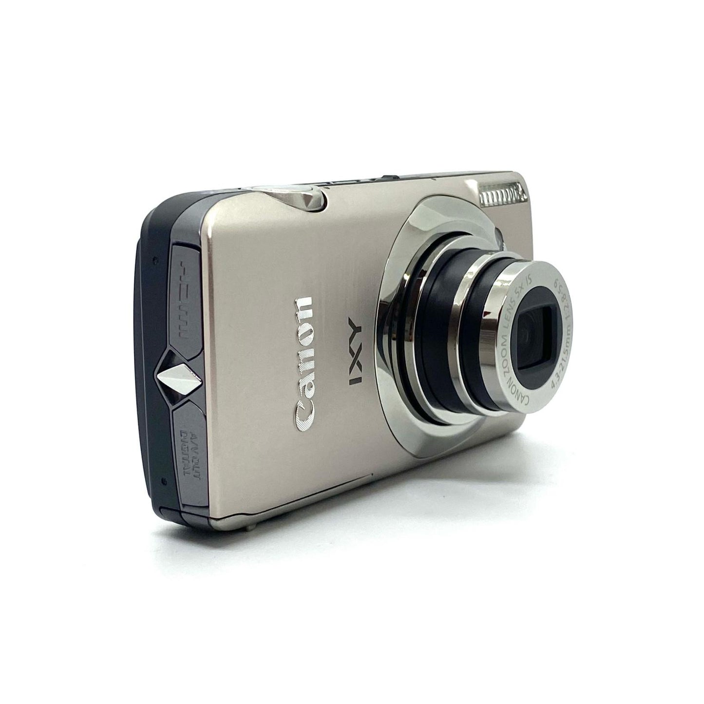 【全額返金保証】【最速発送】Canon コンパクトデジタルカメラ Canon IXY 10S シルバー 美品 動作確認済