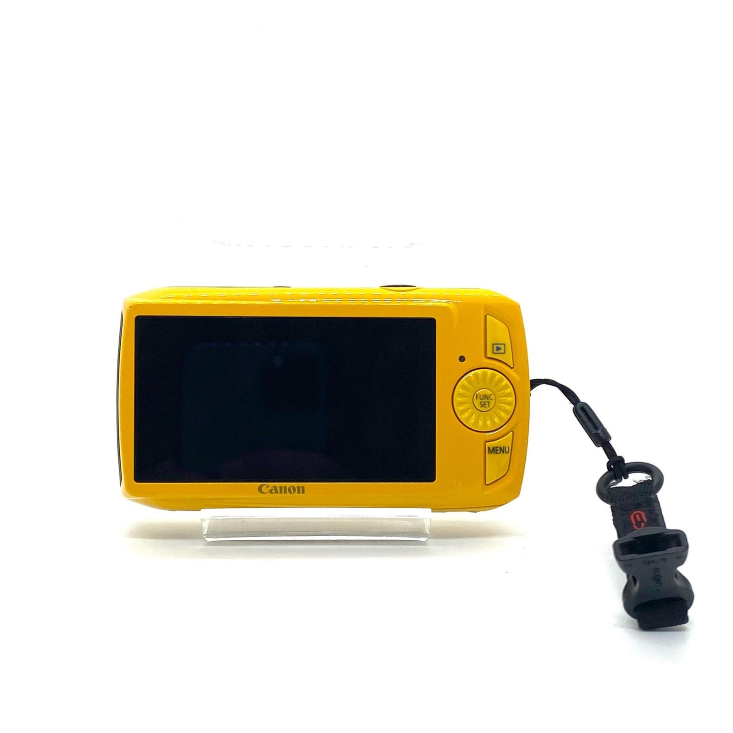 【全額返金保証】【最速発送】Canon コンパクトデジタルカメラ Canon IXY 30 S イエロー 美品 動作確認済