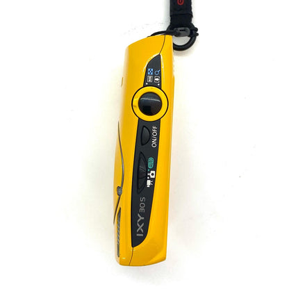 【全額返金保証】【最速発送】Canon コンパクトデジタルカメラ Canon IXY 30 S イエロー 美品 動作確認済