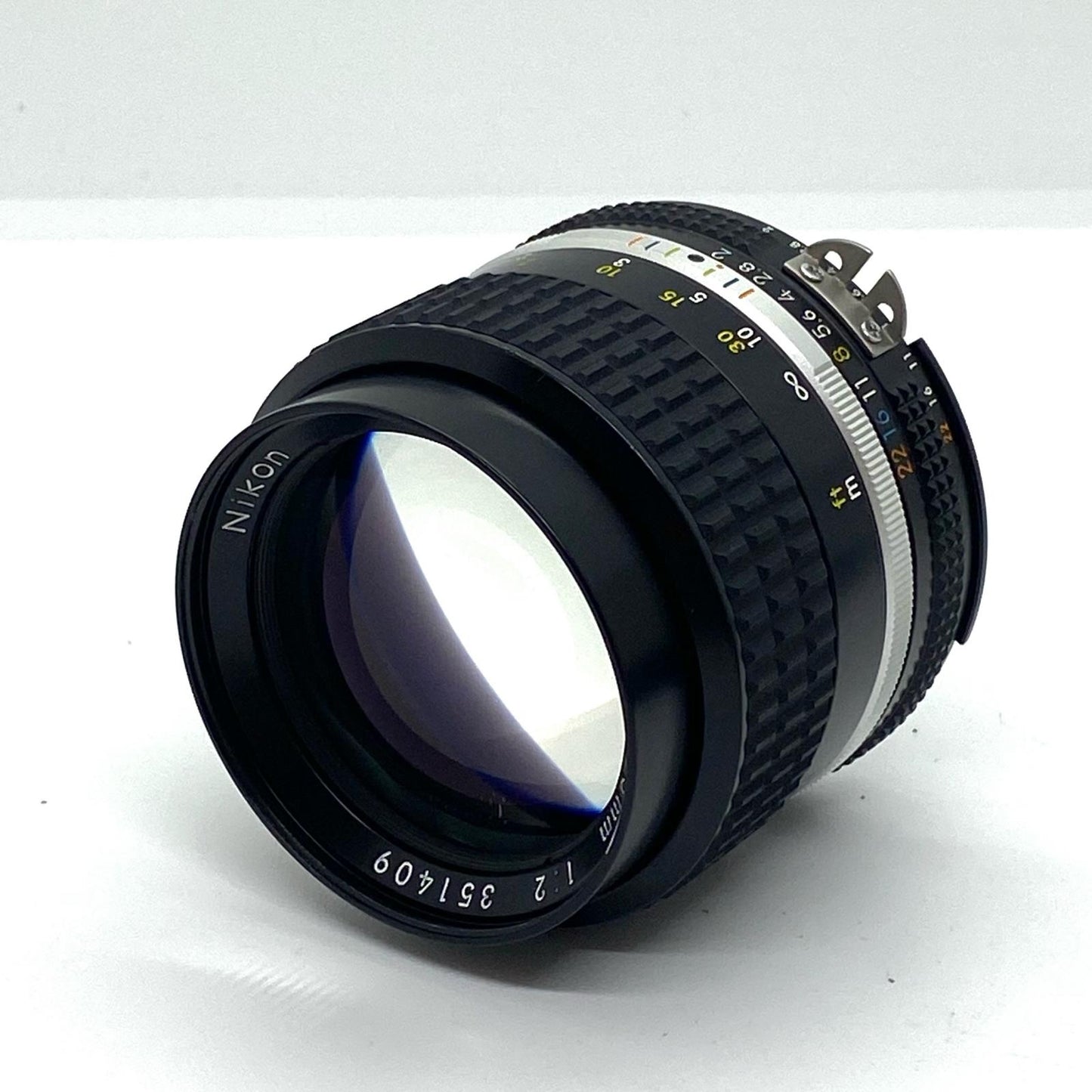 【全額返金保証】【最速発送】Nikon Nikon AI-S NIKKOR 85mm F2 超美品 動作確認済