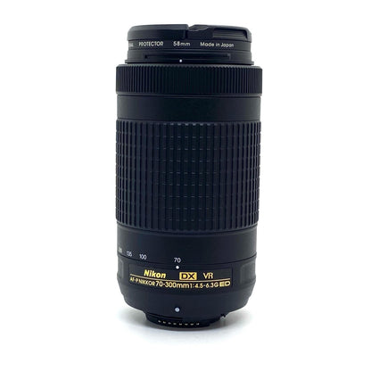 【全額返金保証】【最速発送】Nikon デジタル一眼 D3500 ダブルズームキット ブラック 美品 動作確認済