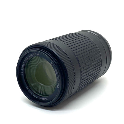 【全額返金保証】【最速発送】Nikon デジタル一眼 D3500 ダブルズームキット ブラック 美品 動作確認済