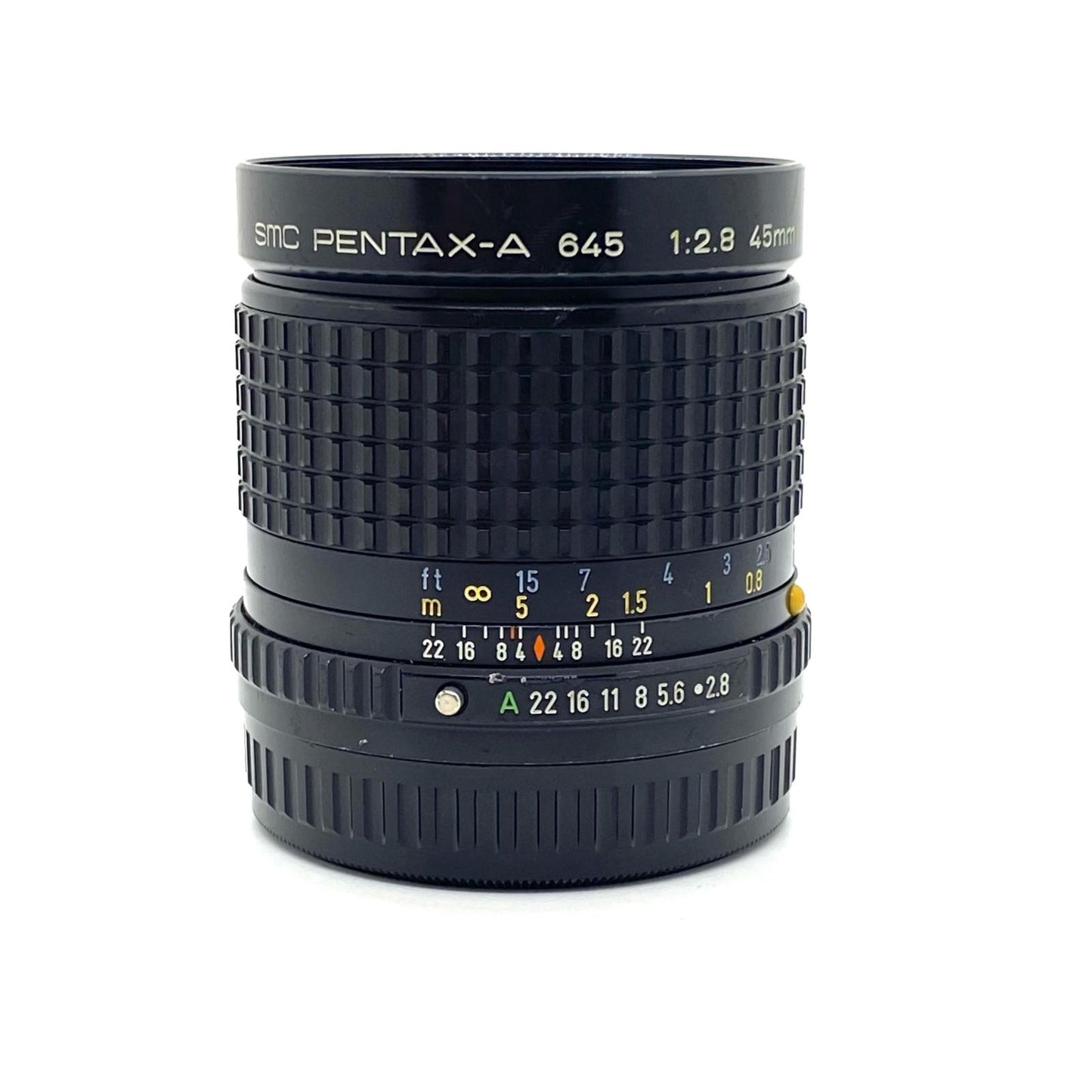 【全額返金保証】【最速発送】PENTAX SMC PENTAX-A 645 45mm f2.8 美品 動作確認済