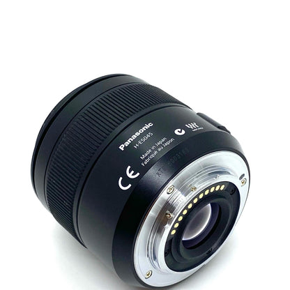 【全額返金保証】【最速発送】Panasonic LEICA DG MACRO-ELMARIT 45mm/F2.8 ASPH./MEGA O.I.S. H-ES045 超美品 動作確認済