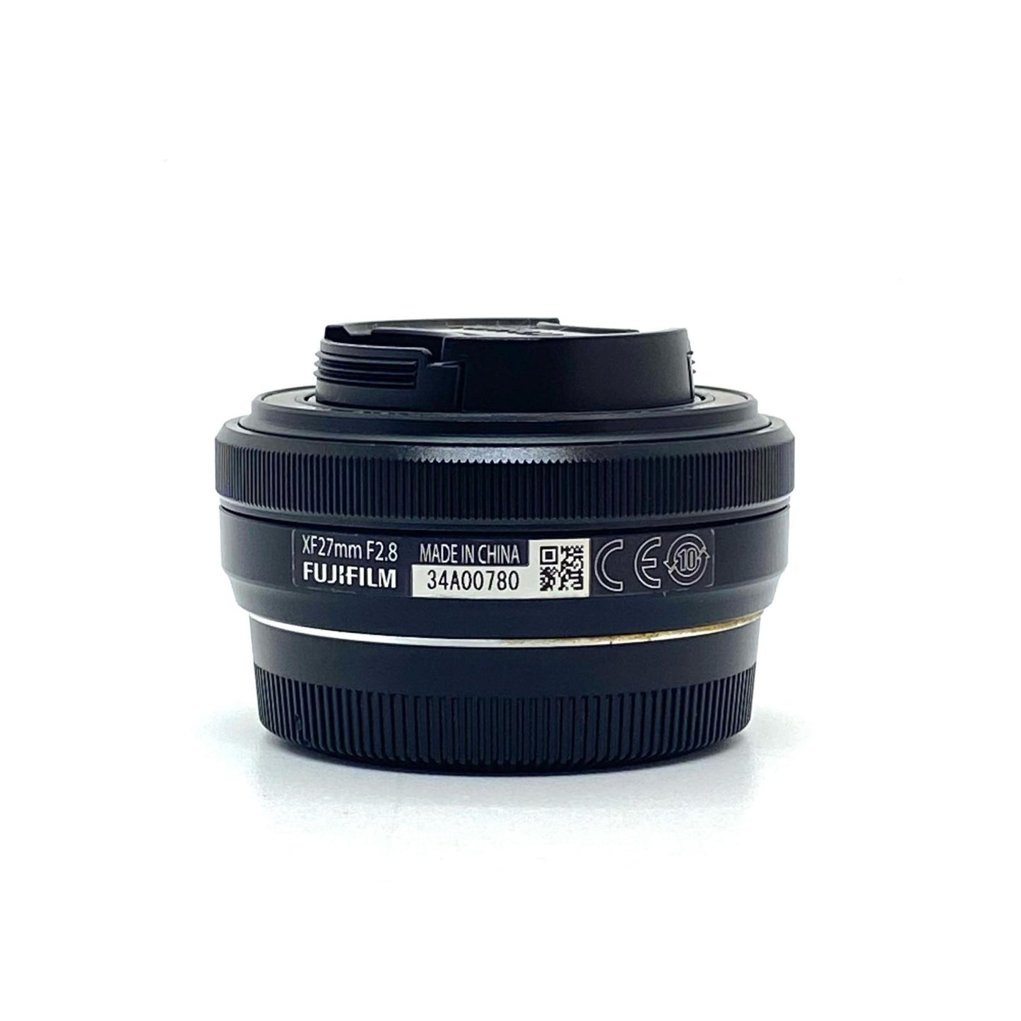 【全額返金保証】【最速発送】FUJIFILM フジノンレンズ XF27mmF2.8 [ブラック] 美品 動作確認済