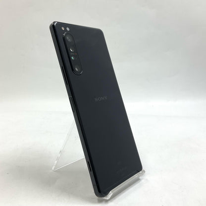 【最速発送】Sony Xperia 1 II 128GB ブラック au SOG01 白ロム【難有】
