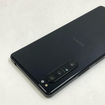 【最速発送】Sony Xperia 1 II 128GB ブラック au SOG01 白ロム【難有】