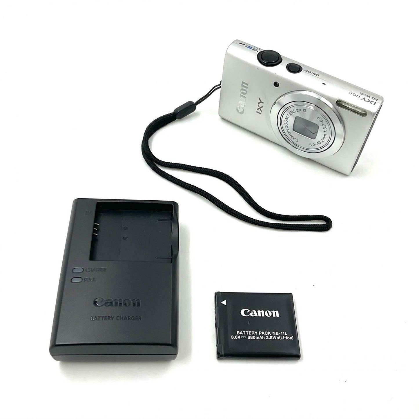 【最速発送】Canon コンパクトデジタルカメラ IXY 110F　シルバー【難有】