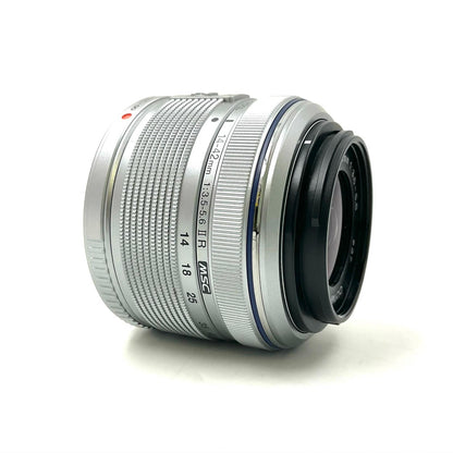【全額返金保証】【最速発送】OLYMPUS M.ZUIKO DIGITAL 14-42mm F3.5-5.6 II R　シルバー 美品 動作確認済