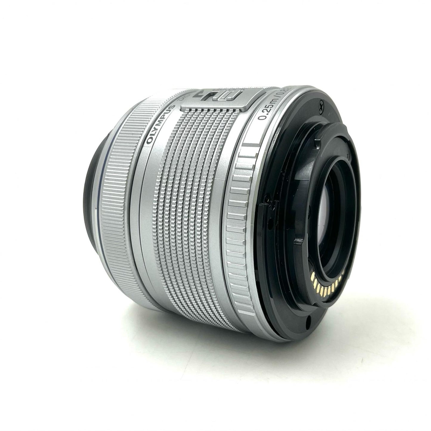 【全額返金保証】【最速発送】OLYMPUS M.ZUIKO DIGITAL 14-42mm F3.5-5.6 II R　シルバー 美品 動作確認済