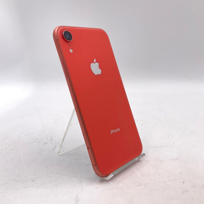 【最速発送】Apple iPhone iPhone XR 64GB コーラル au 白ロム【難有】 80%