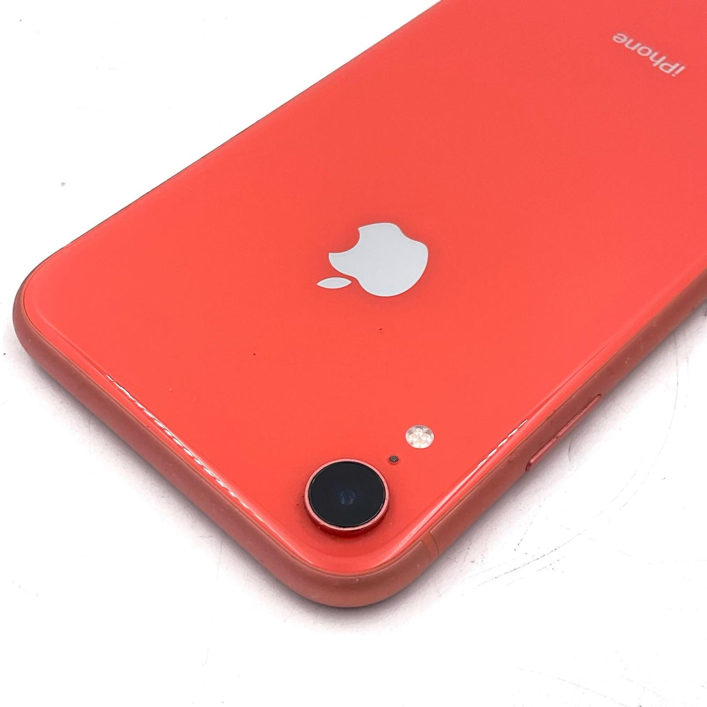 【最速発送】Apple iPhone iPhone XR 64GB コーラル au 白ロム【難有】 80%