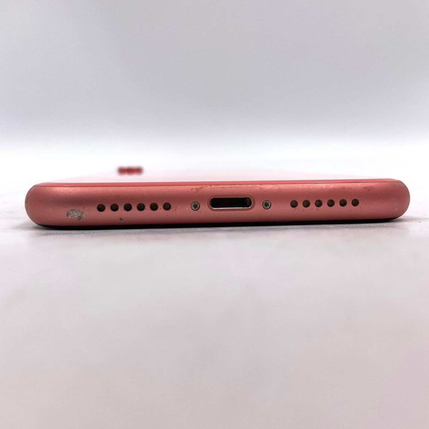 【最速発送】Apple iPhone iPhone XR 64GB コーラル au 白ロム【難有】 80%