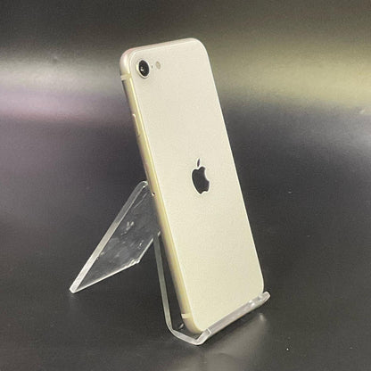【全額返金保証】【最速発送】Apple iPhone iPhone SE（第3世代） 64GB ホワイト SIMフリー 白ロム 美品 動作確認済 86%