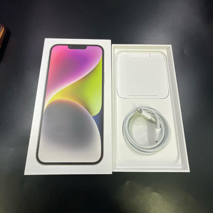 【全額返金保証】【最速発送】Apple iPhone iPhone 14 Plus 256GB スターライト 楽天モバイル SIMフリー 白ロム 動作確認済 73%