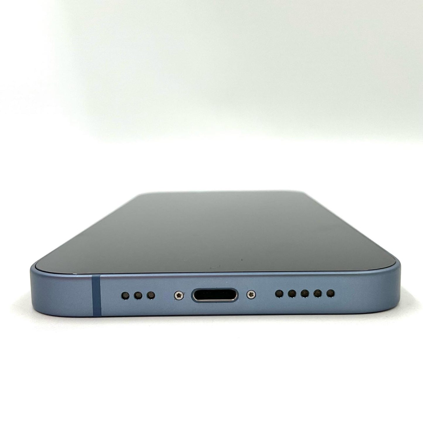 【全額返金保証】【最速発送】Apple iPhone iPhone 14 128GB ブルー docomo SIMフリー 白ロム 動作確認済 76%