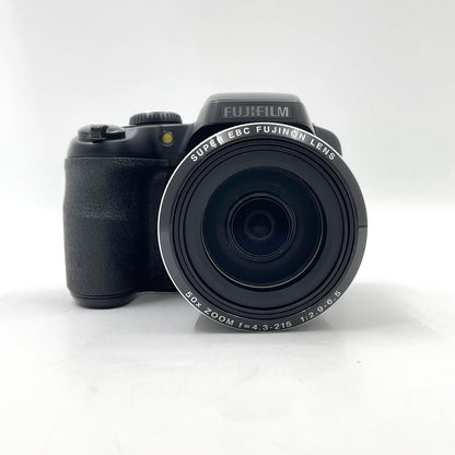 【全額返金保証】【最速発送】FUJIFILM コンパクトデジタルカメラ FinePix S9200 ブラック 美品 動作確認済