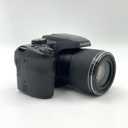 【全額返金保証】【最速発送】FUJIFILM コンパクトデジタルカメラ FinePix S9200 ブラック 美品 動作確認済