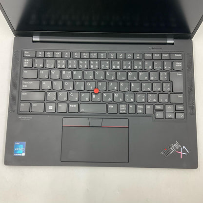 【全額返金保証】【最速発送】Lenovo ThinkPad X1 Carbon Gen 10 12th Gen Core i5-1250P 16GB SSD 256GB 動作確認済