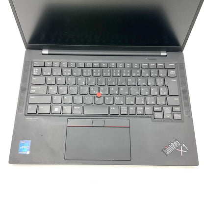 【全額返金保証】【最速発送】Lenovo ThinkPad X1 Carbon Gen 10 12th Gen Core i5-1250P 16GB SSD 256GB 動作確認済