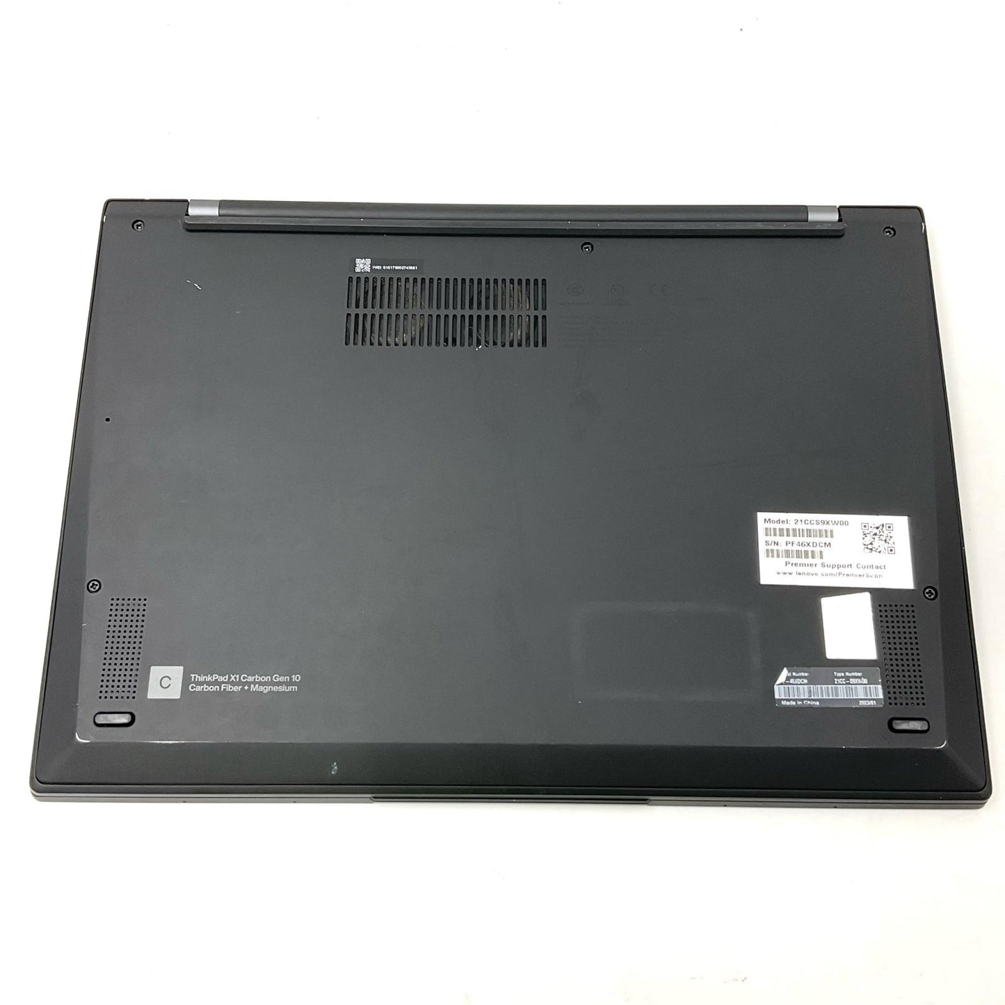 【全額返金保証】【最速発送】Lenovo ThinkPad X1 Carbon Gen 10 12th Gen Core i5-1250P 16GB SSD 256GB 動作確認済