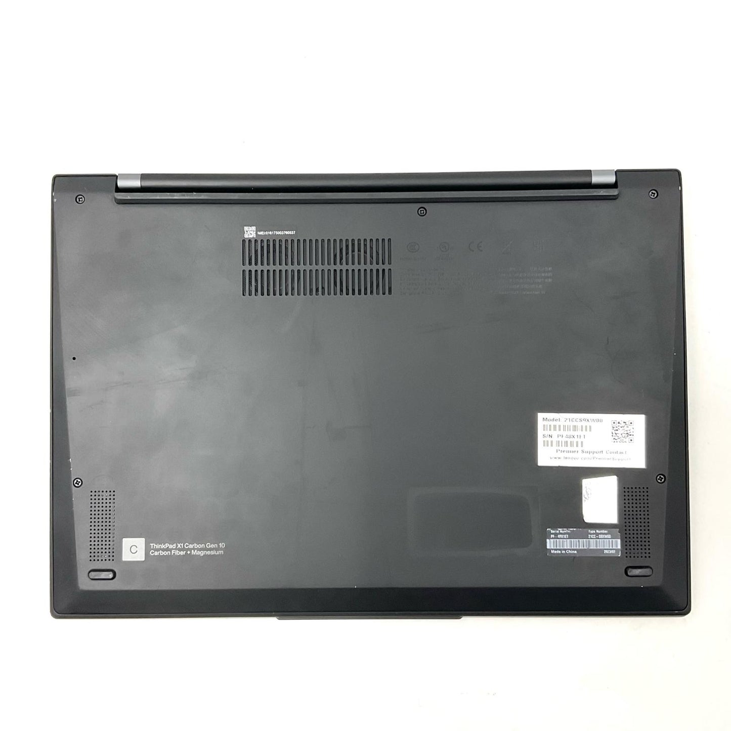【全額返金保証】【最速発送】Lenovo ThinkPad X1 Carbon Gen 10 12th Gen Core i5-1250P 16GB SSD 256GB 80.3% 動作確認済