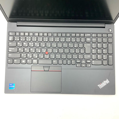 【全額返金保証】【最速発送】Lenovo ThinkPad E15 20TES1FS00 Corei7 1165G7 2.80GHz 16GB M.2 SSD 256GB 98.4% 美品 動作確認済