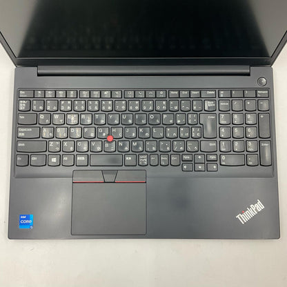 【全額返金保証】【最速発送】Lenovo ThinkPad E15 20TES1FS00 Corei7 1165G7 2.80GHz 16GB M.2 SSD 256GB 93.4% 美品 動作確認済