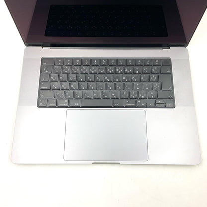 【全額返金保証】【最速発送】Apple MacBook Pro 16インチ 2021 Apple M1 Max 64GB 1TB スペースグレイ 87% 動作確認済