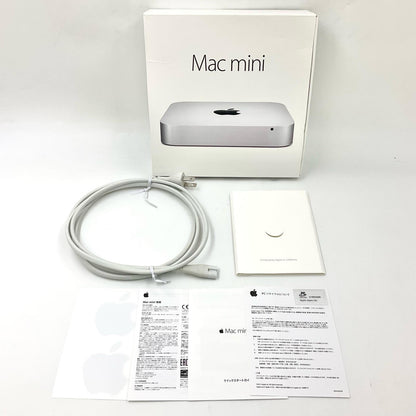 【全額返金保証】【最速発送】Apple Mac mini 2.8GHz デュアルコア Intel Core i5 8GB フュージョンドライブ 1TB 美品 動作確認済