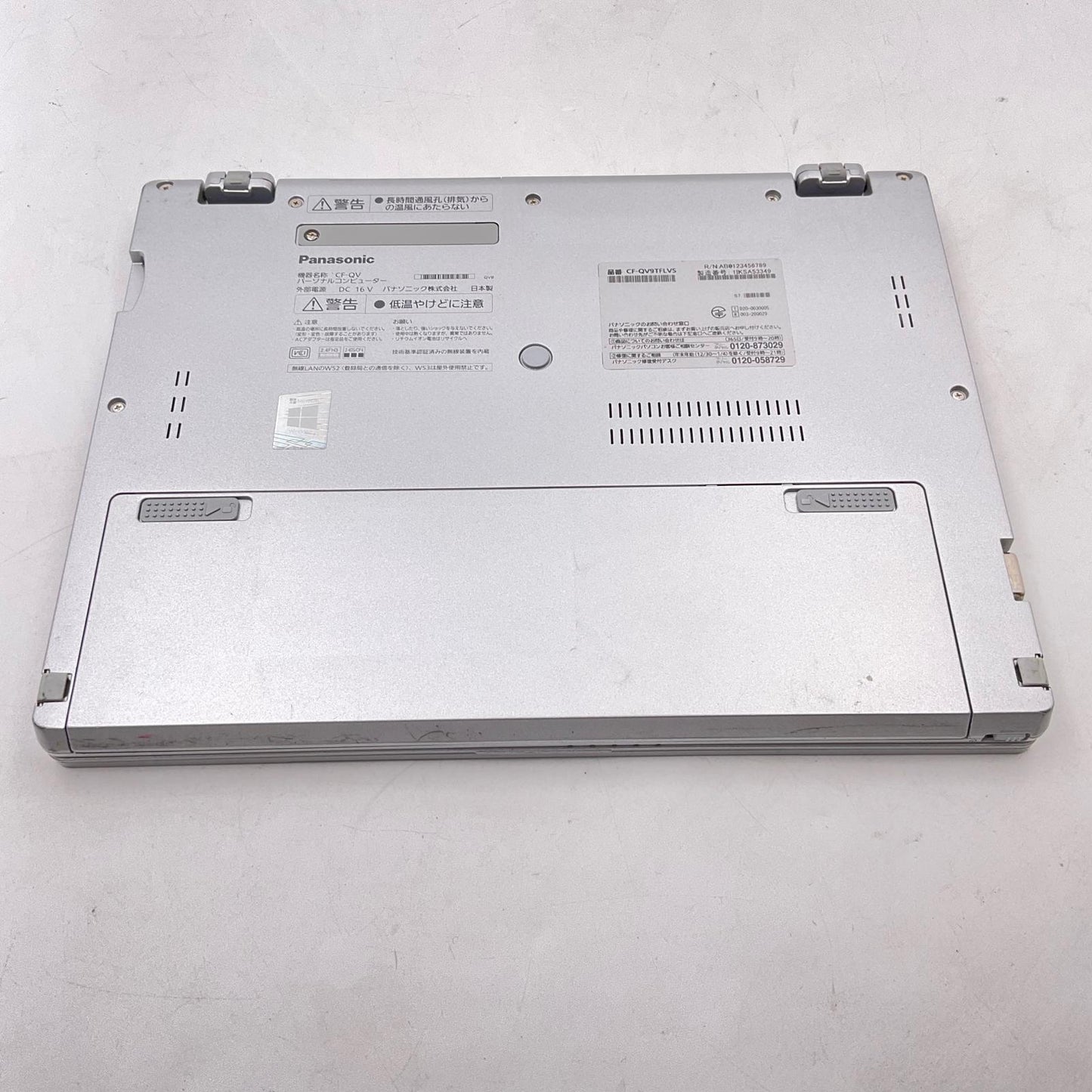 【全額返金保証】【最速発送】Panasonic Let's note QV9 CF-QV9TFLVS i7-10810U 1.1GHz 16GB M.2 SSD 512GB 99% 美品 動作確認済