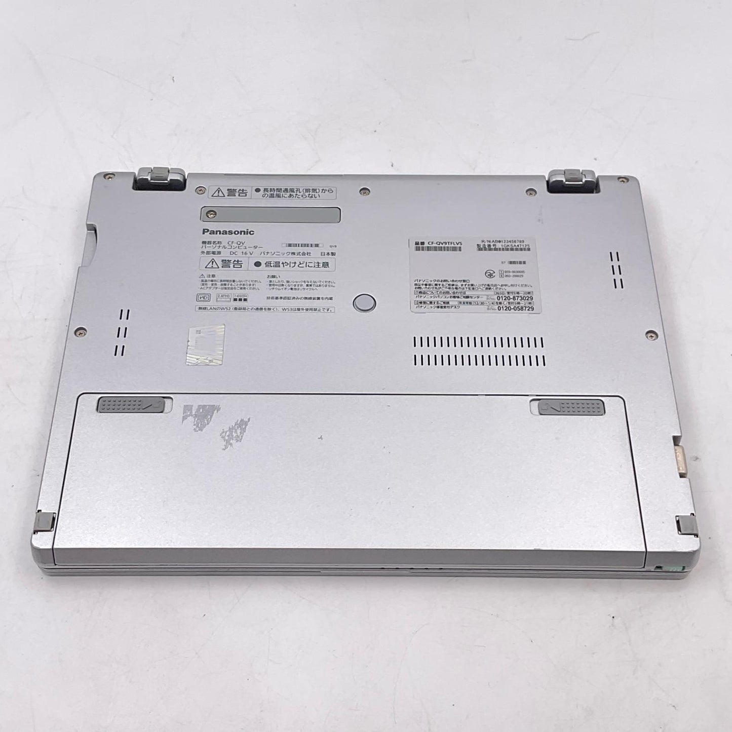 【全額返金保証】【最速発送】Panasonic Let's note QV9 CF-QV9TFLVS i7-10810U 1.1GHz 16GB M.2 SSD 512GB 98.1% 美品 動作確認済
