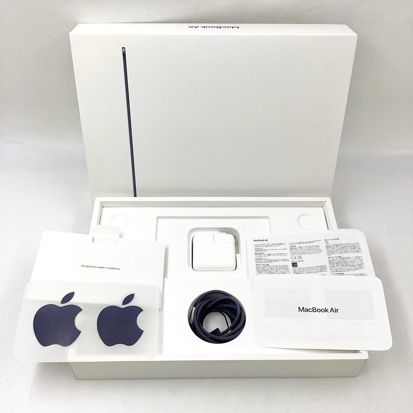 【全額返金保証】【最速発送】Apple MacBook Air 13インチ 2024 Apple M3 16GB 256GB ミッドナイト 100% 美品 動作確認済