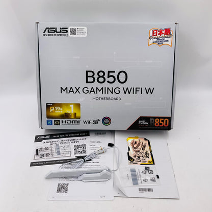 【全額返金保証】【最速発送】ASUS マザーボード B850 MAX GAMING WIFI W 美品 動作確認済