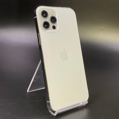 【全額返金保証】【最速発送】Apple iPhone iPhone 12 Pro 256GB シルバー Softbank SIMフリー 白ロム 動作確認済 79%
