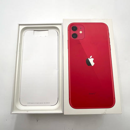 【全額返金保証】【最速発送】Apple iPhone iPhone 11 128GB (PRODUCT)RED SIMフリー 白ロム 動作確認済 87%