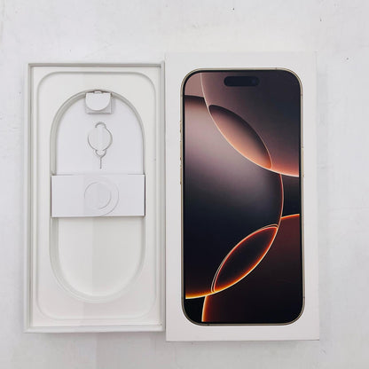 【全額返金保証】【最速発送】Apple iPhone iPhone 16 Pro 256GB デザートチタニウム SIMフリー 白ロム 美品 動作確認済 89%