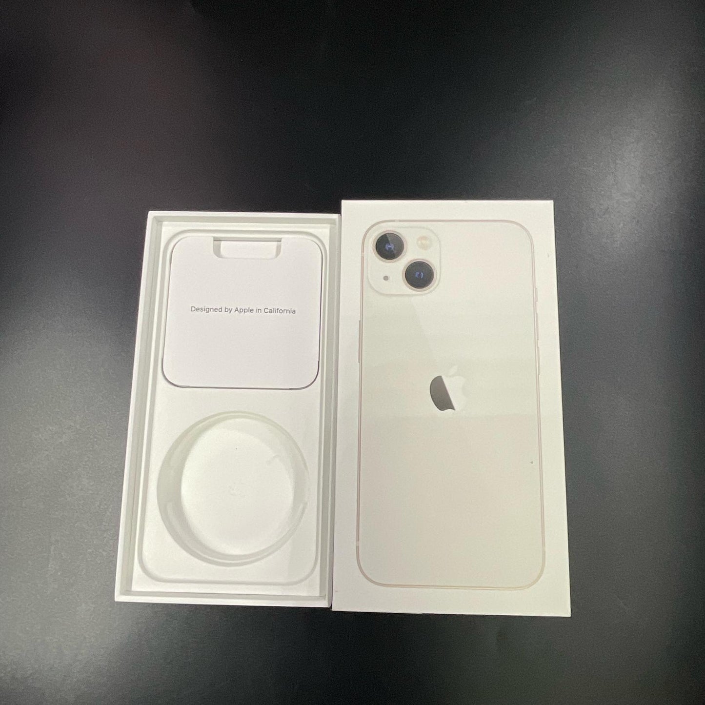 【全額返金保証】【最速発送】Apple iPhone iPhone 13 128GB スターライト au SIMフリー 白ロム 美品 動作確認済 85%