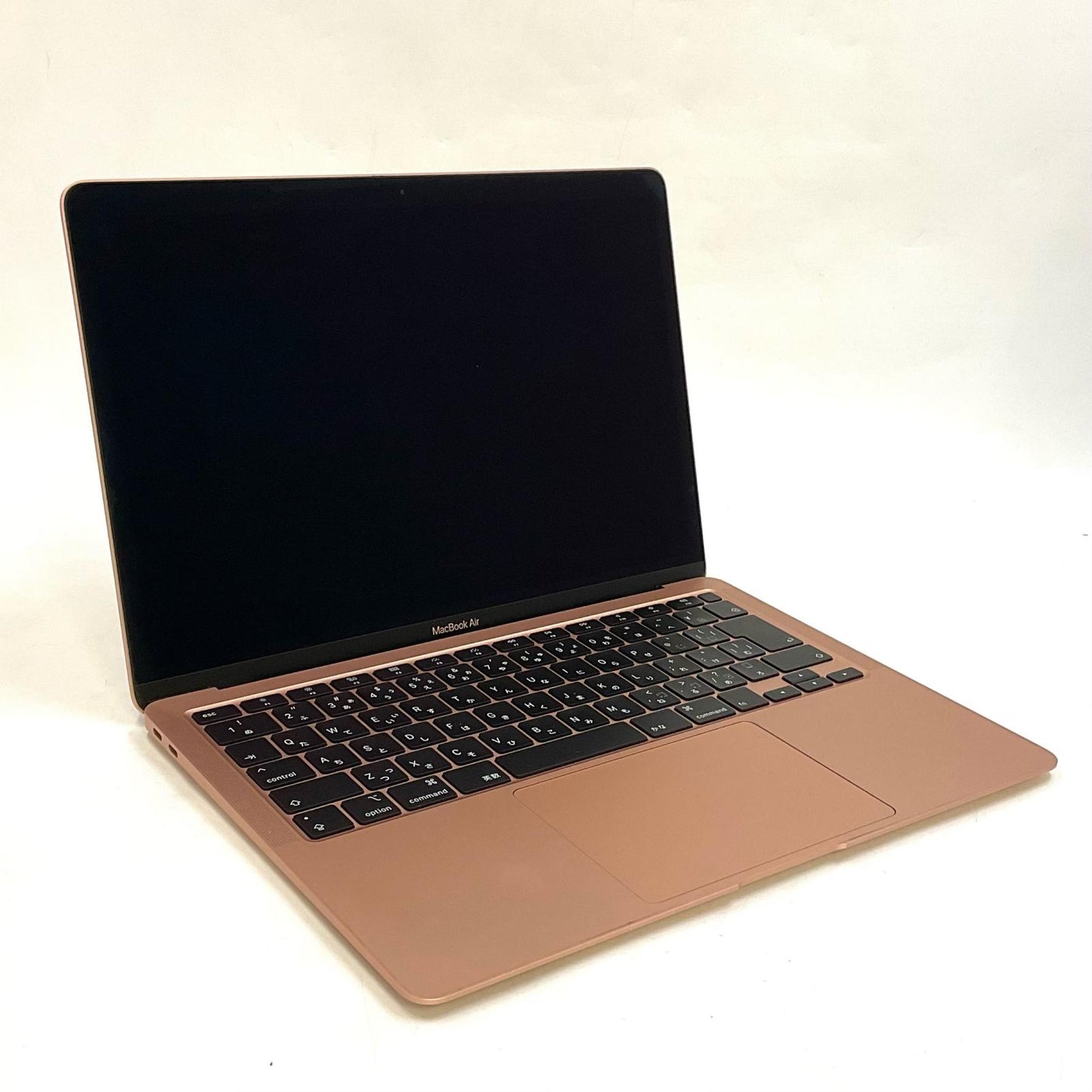 【全額返金保証】【最速発送】Apple MacBook Air 13インチ 2020 1.1 GHz デュアルコア Intel Core i3 8GB 256GB ゴールド 美品 動作確認済
